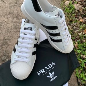 Prada X Adidas Superstars